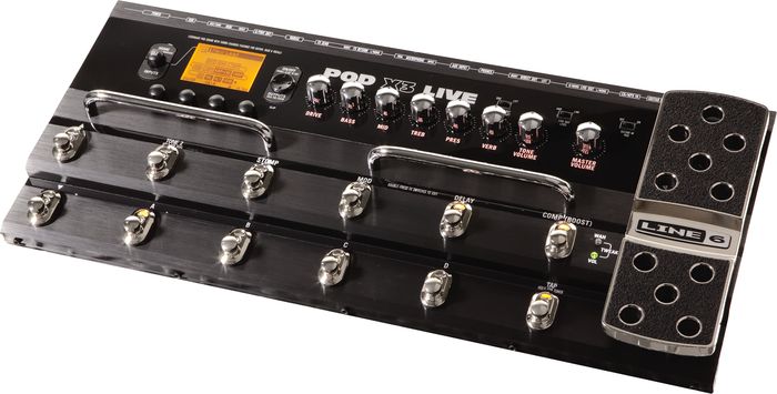 line 6 pod x3 guitar multi effect processor