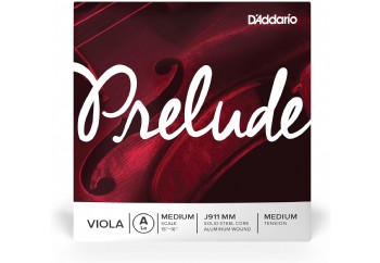 D'Addario Prelude Medium Tension J911MM A (La) Medium Tek Tel - Viyola Teli