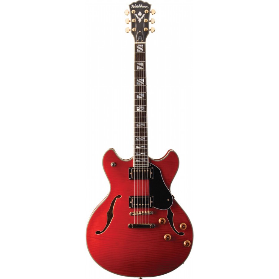 Washburn HB35 WR - Wine Red Elektro Gitar