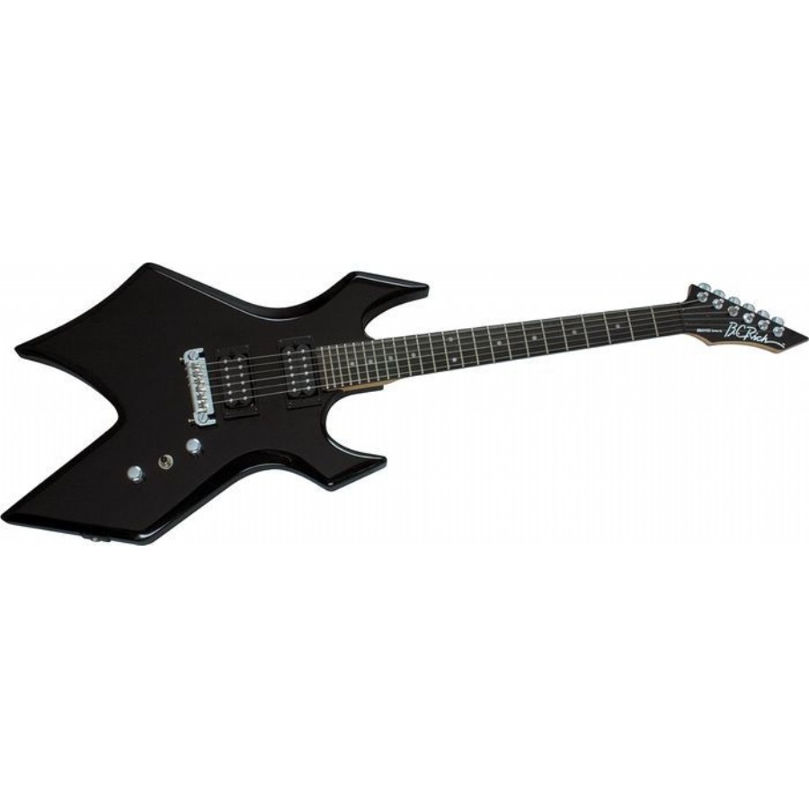 B.C. Rich Bronze Warlock One Black Elektro Gitar