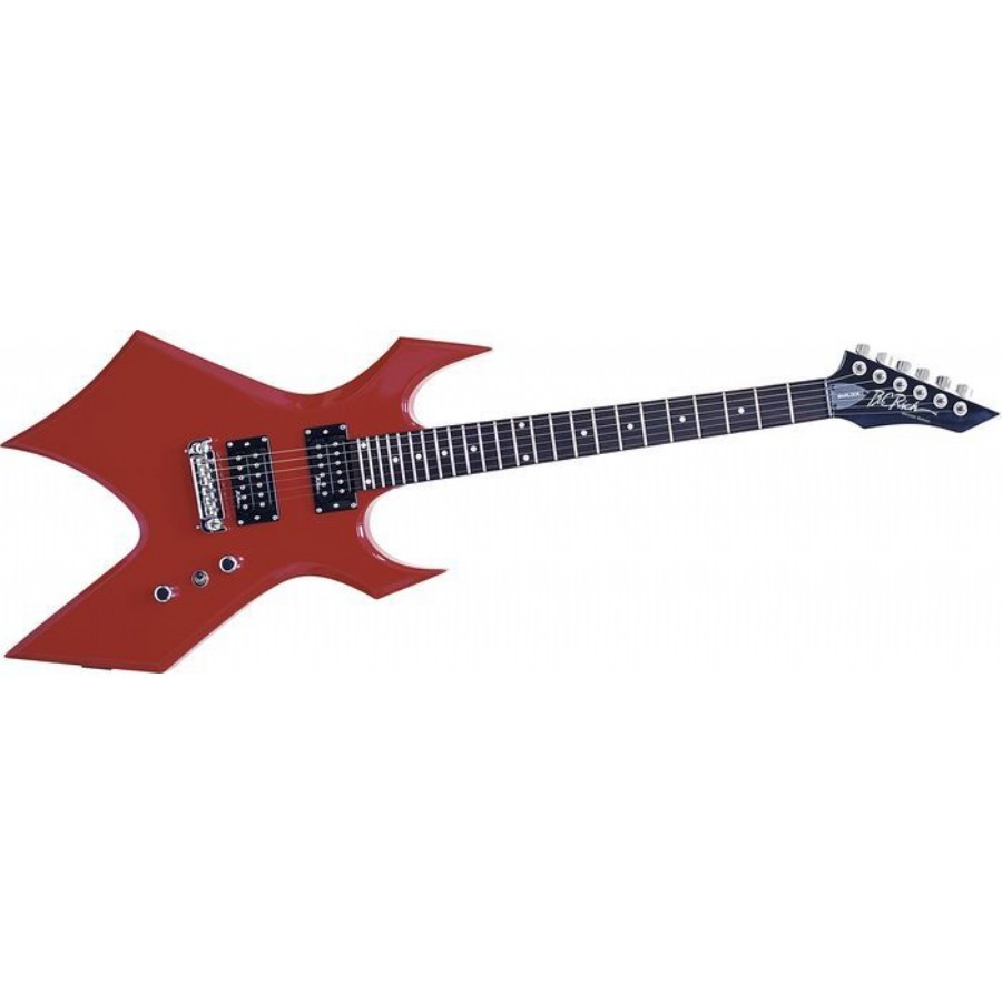 B.C. Rich Bronze Warlock One Metallic Red Elektro Gitar