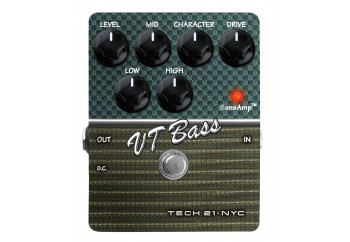 Tech 21 SansAmp Character Series VT Bass Amp (2. Versiyon) - Bass Preamp/Overdrive Pedalı