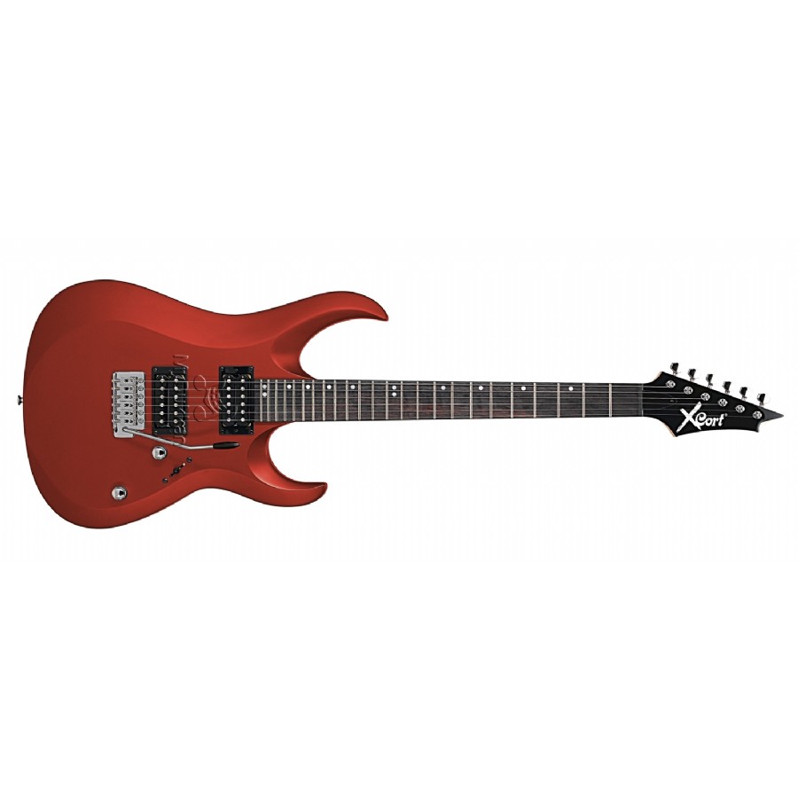 Cort CGP-X1 RDS - Mat Kırmızı Elektro Gitar Seti