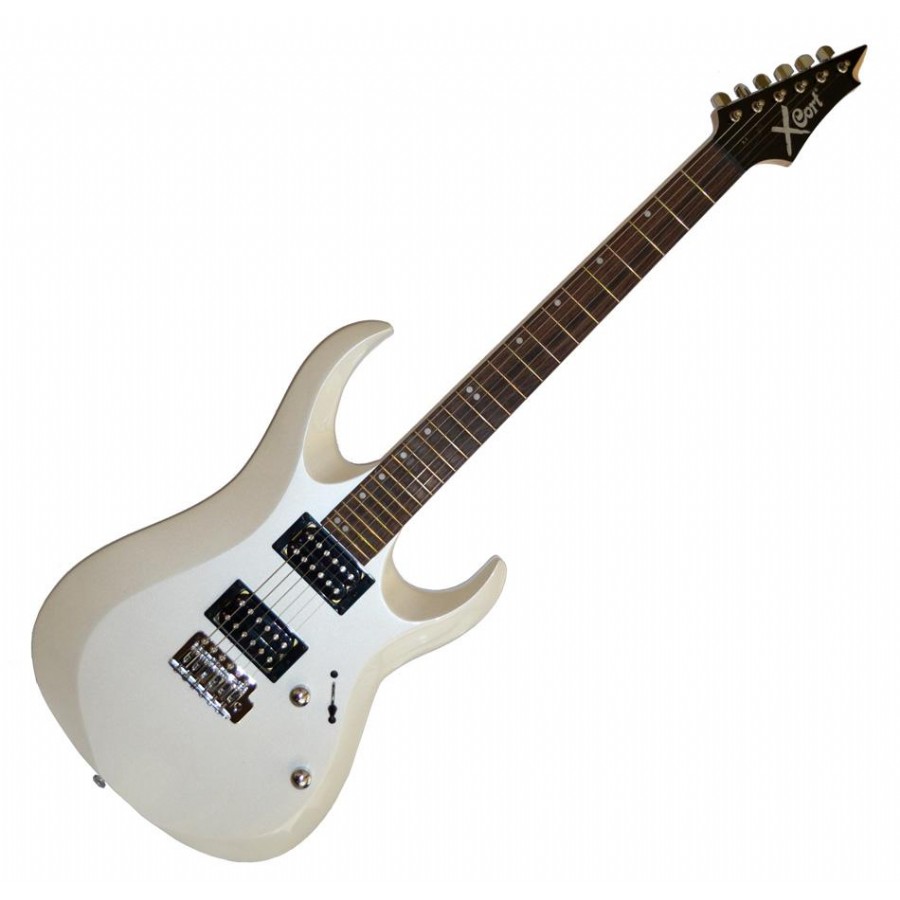 Cort CGP-X1 WP - Beyaz Elektro Gitar Seti