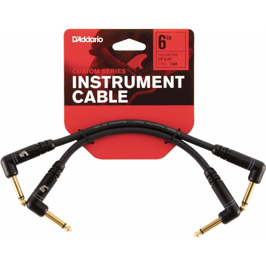 DAddario PW-PRA-205 15 Santim 2 Adet Pedal Ara Kablosu 15 cm