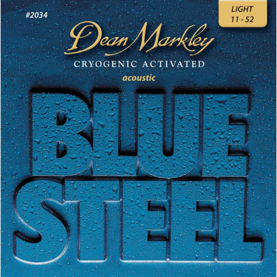 Dean Markley Blue Steel 2034 LT Western Takım Tel Akustik Gitar Teli 011-052
