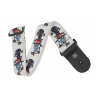 DAddario Al McWhite Surf Collection 50S04 - Stoked Skull