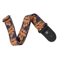DAddario Lethal Threat Collection 50LT01 - Flaming Skulls