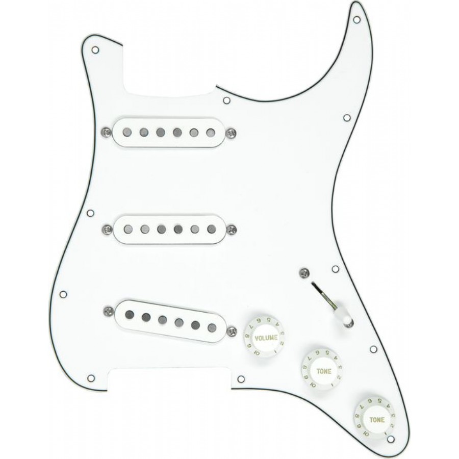 DiMarzio FG2108 Strat Pickguard FG2108-Beyaz Pickguard