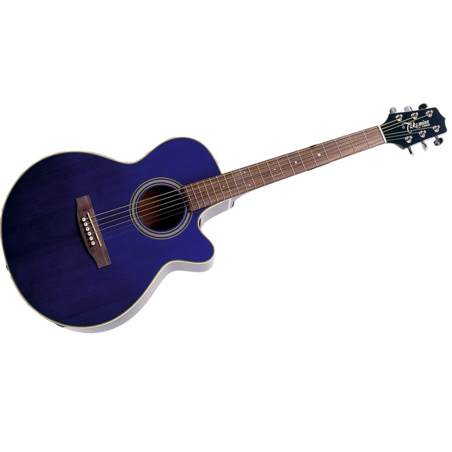 Takamine G Serisi FXC EG260C Trans Blue Elektro Akustik Gitar