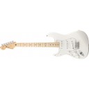 Fender Standard Stratocaster Left Handed Arctic White - Maple