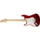 Fender Standard Stratocaster Left Handed Candy Apple Red - Maple