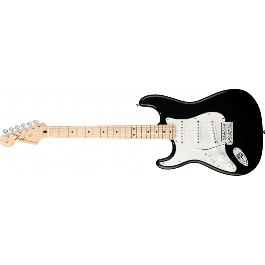 Fender Standard Stratocaster Left Handed Black Maple Solak Elektro Gitar