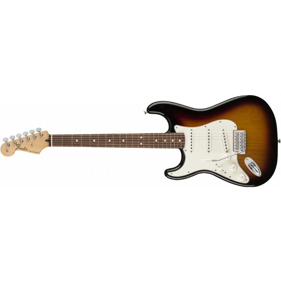 Fender Standard Stratocaster Left Handed Brown Sunburst - Pau Ferro Solak Elektro Gitar