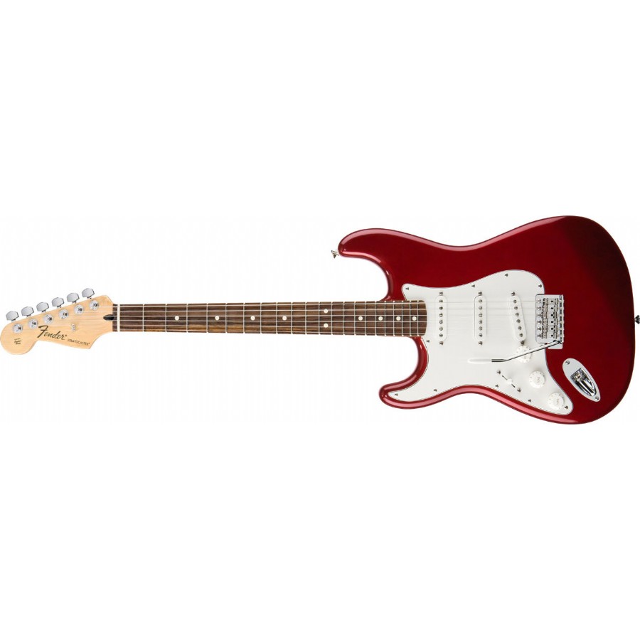 Fender Standard Stratocaster Left Handed Candy Apple Red - Rosewood Solak Elektro Gitar