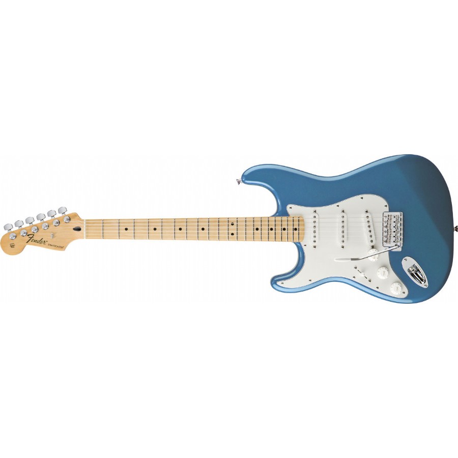 Fender Standard Stratocaster Left Handed Lake Placid Blue Maple Solak Elektro Gitar