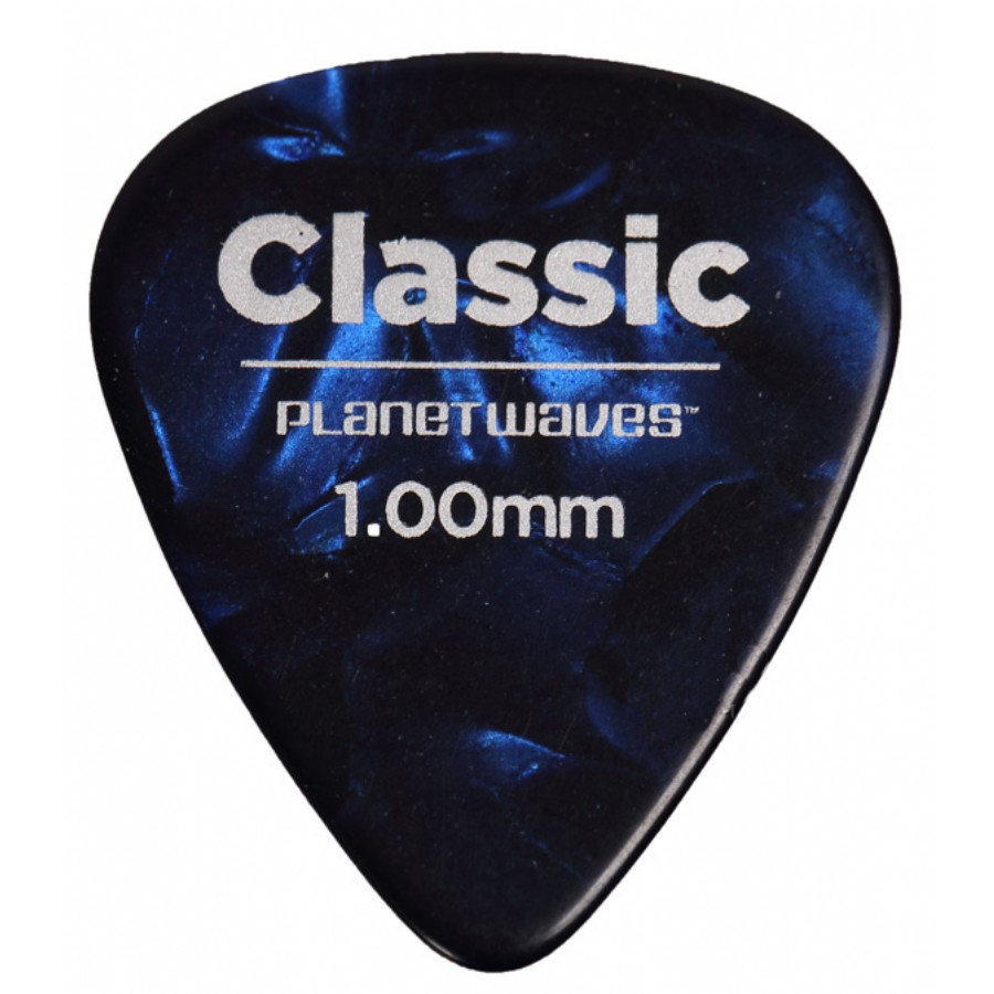 Planet Waves Classic Celluloid Blue Pearl Heavy 1mm - 1 Adet Pena