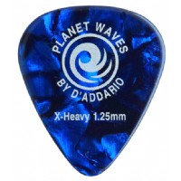 DAddario Classic Celluloid Blue Pearl X-Heavy 1.25mm - 1 Adet