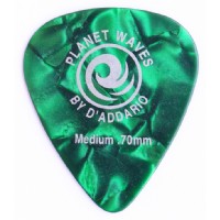 DAddario Classic Celluloid Green Pearl Medium .70mm - 1 Adet