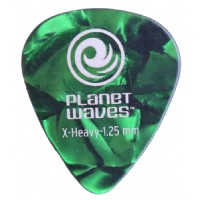 DAddario Classic Celluloid Green Pearl X-Heavy 1.25mm - 1 Adet