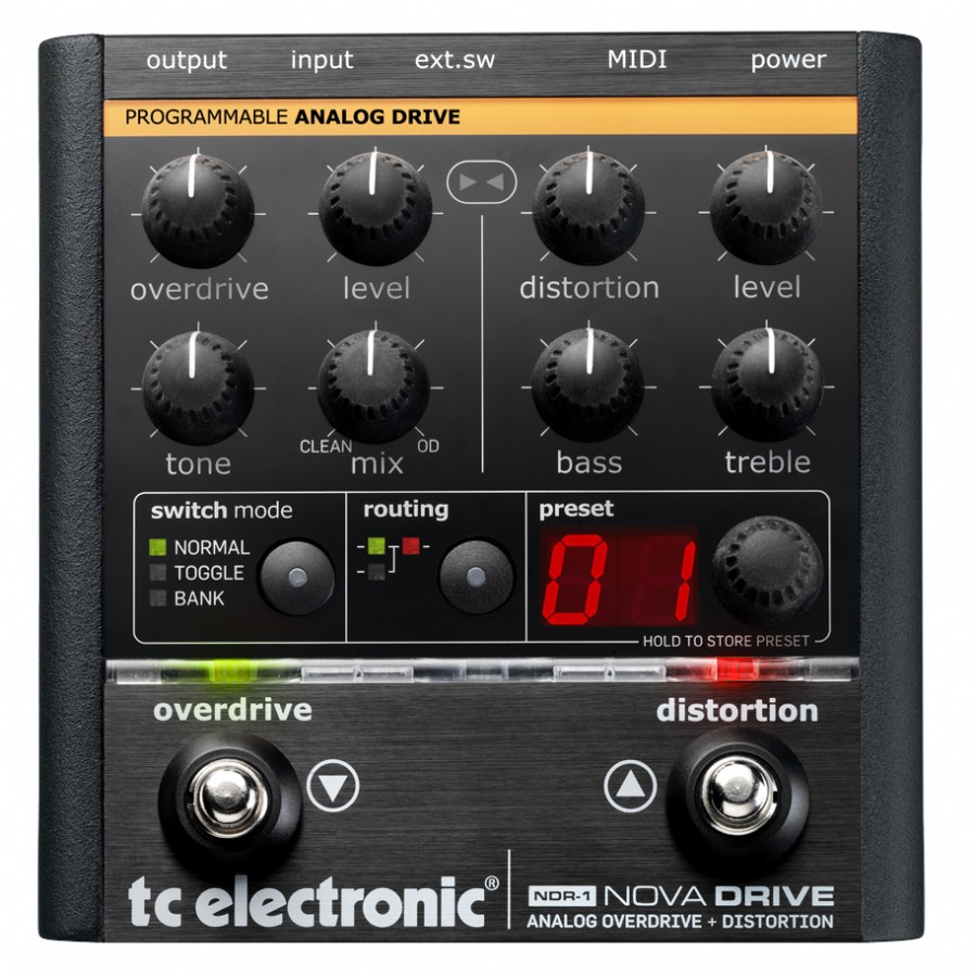 tc electronic Nova Drive Overdrive/Distortion Pedalı