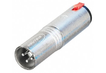 Neutrik NA3MJ - XLR (Erkek) - 6.35 mm. Stereo (Dişi)