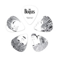 DAddario Beatles Picks - Albums Thin - 1CWH2-10B1 - 10 Adet