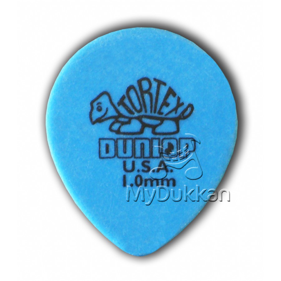 Jim Dunlop Tortex Tear Drop 1.0mm Mavi Pena