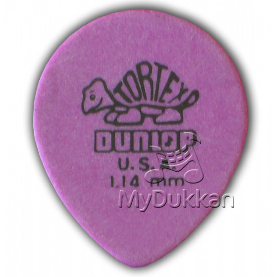 Jim Dunlop Tortex Tear Drop 1.14mm Mor Pena