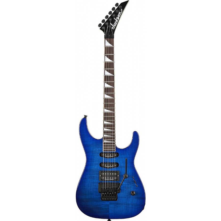 Jackson DK2 Dinky Transparent Blue Elektro Gitar