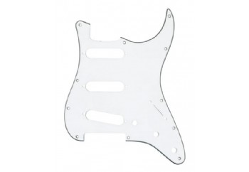 Fender Standard Stratocaster 11 Hole S/S/S Pickguards Beyaz - Pickguard