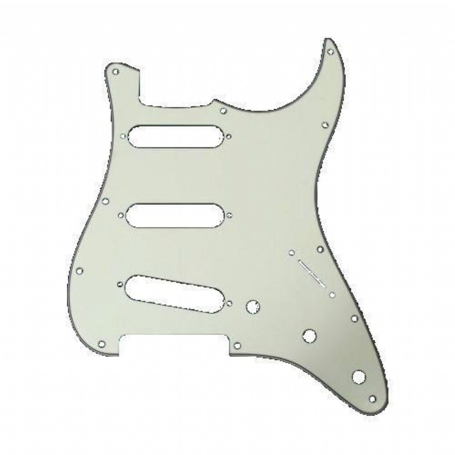 Fender Standard Stratocaster 11 Hole S/S/S Pickguards parchment Pickguard