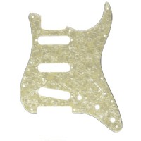 Fender Standard Stratocaster 11 Hole S/S/S Pickguards Aged White