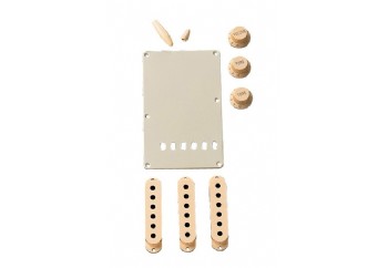 Fender Strat Accessory Kits Aged White - Aksesuar Kit