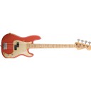 Fender Road Worn 50s Precision Bass Fiesta Red Maple