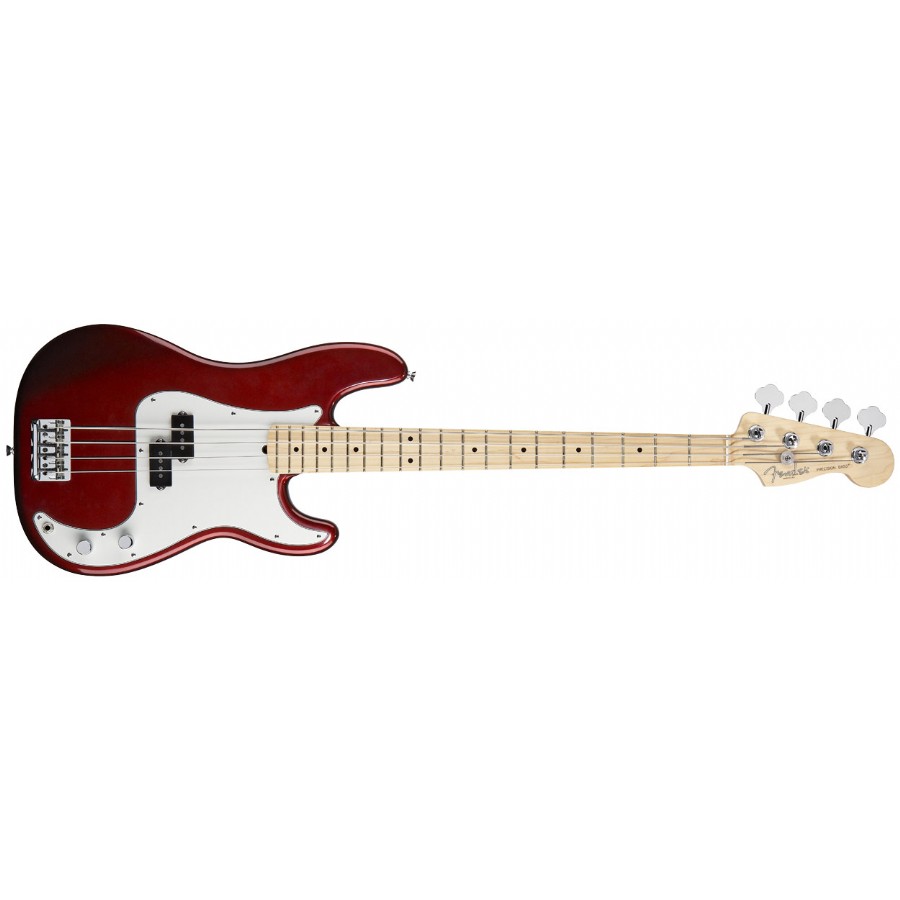Fender American Standard Precision Bass Candy Cola Maple Bas Gitar