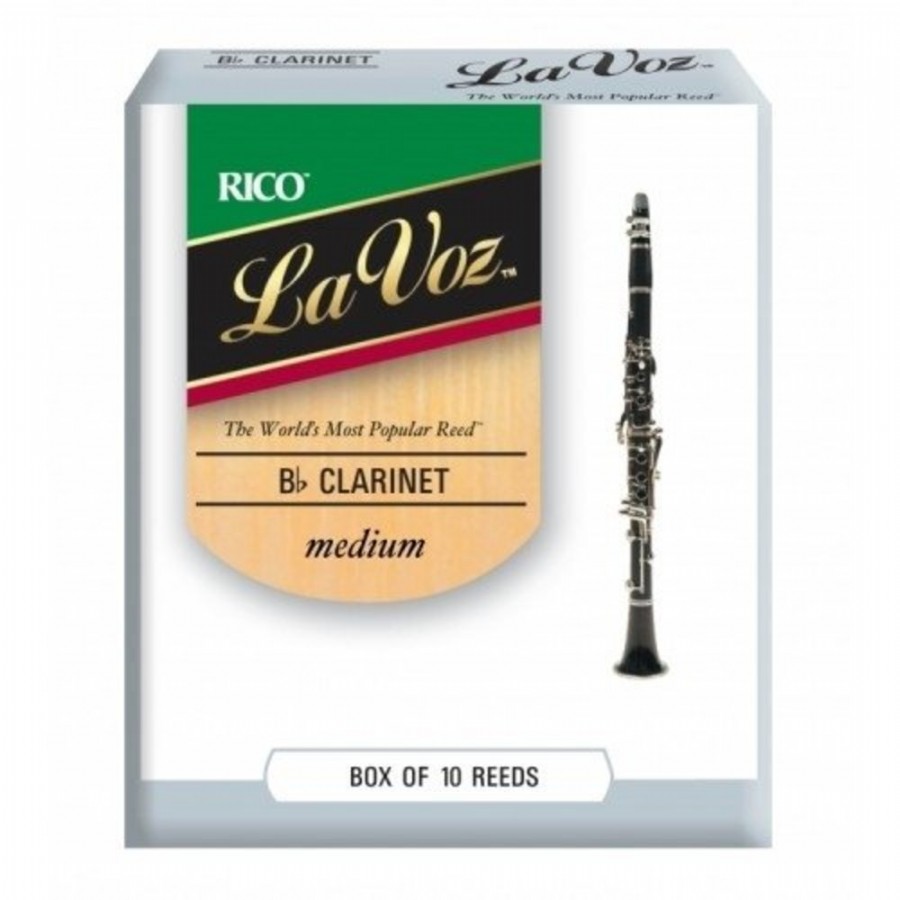 Rico Royal RCC La Voz Bb Clarinet Medium Bb Klarnet Kamışı