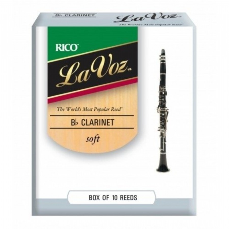 Rico Royal RCC La Voz Bb Clarinet Soft Bb Klarnet Kamışı