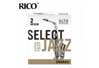 D'addario Select Jazz Alto Saxophone Filed Reeds 2M - Medium - RSF10ASX2M - Alto Saksofon Kamışı