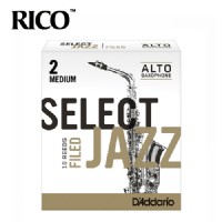 D'addario Select Jazz Alto Saxophone Filed Reeds 2M - Medium - RSF10ASX2M