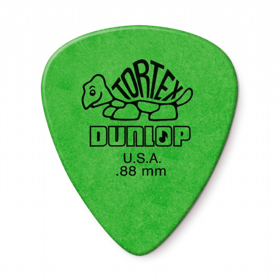 Jim Dunlop Tortex Standard .88 mm (yeşil) - 1 Adet Pena