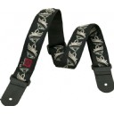 DAddario Nylon Woven Guitar Straps 50C07 - Skeleton Glass