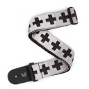 DAddario Nylon Woven Guitar Straps T20W1509 - Checkered Crosses