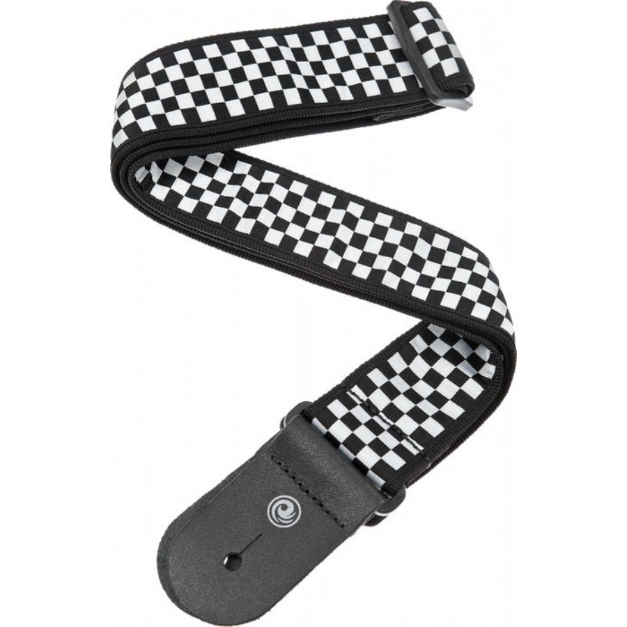 DAddario Nylon Woven Guitar Straps 50C02 - Check Mate Gitar Askısı