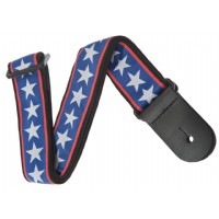 DAddario Nylon Woven Guitar Straps 50A10 - Stars & Stripes