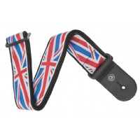 DAddario Nylon Woven Guitar Straps 50A11 - Union Jack