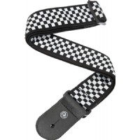 DAddario Nylon Woven Guitar Straps 50C02 - Check Mate