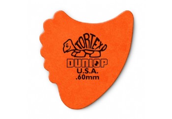 Jim Dunlop Tortex Fins 60 mm - Turuncu - 1 Adet - Pena