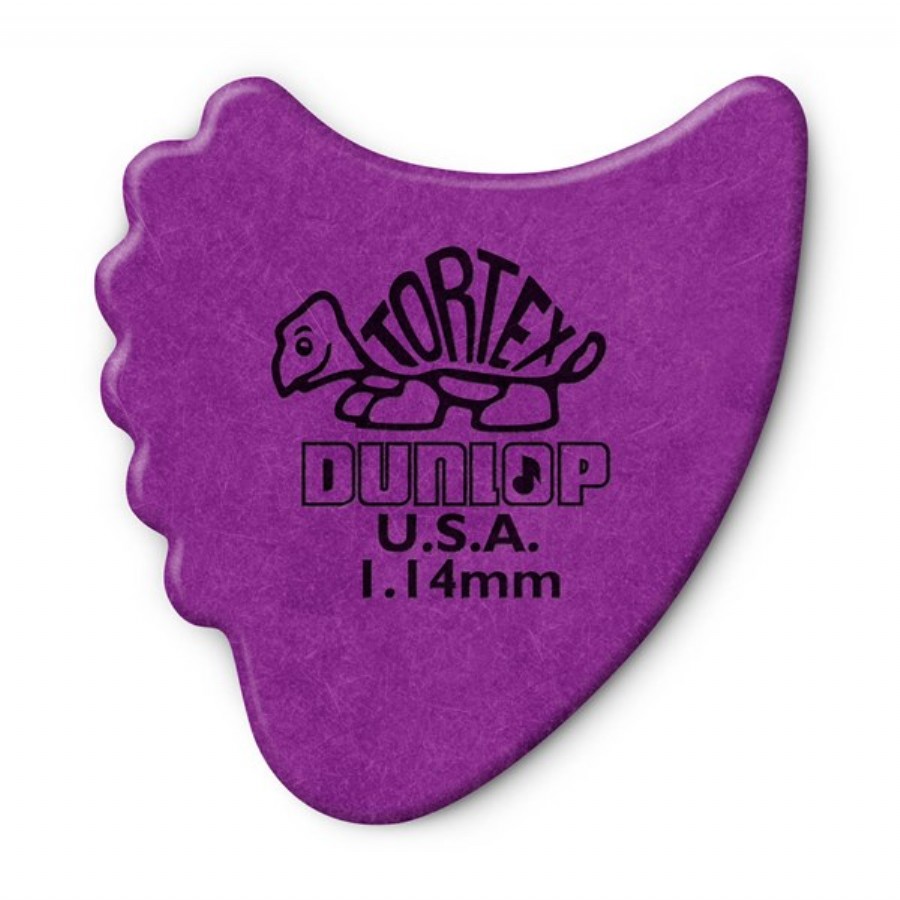 Jim Dunlop Tortex Fins 1.14 mm - Mor - 1 Adet Pena