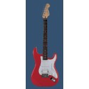 Crafter Cruiser ST120LG Electric Guitar Package RD - Kırmızı